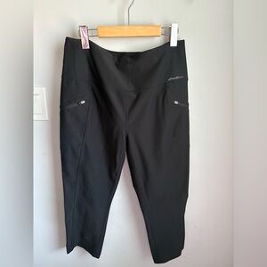 Eddie Bauer Women's Black Capri Leggings